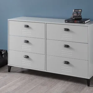 Lakers Locker 6 Drawer Wide Chest