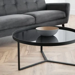 Loft Coffee Table - Smoked Glass