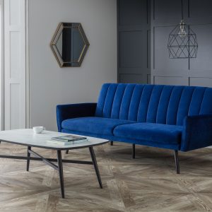 Afina Sofabed - Blue Velvet
