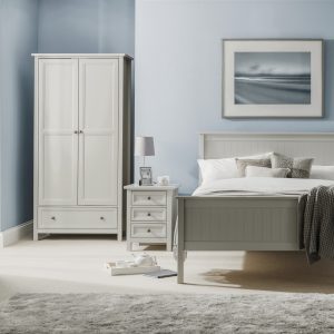 Maine 6 Drawer Wide Chest - Dove Grey