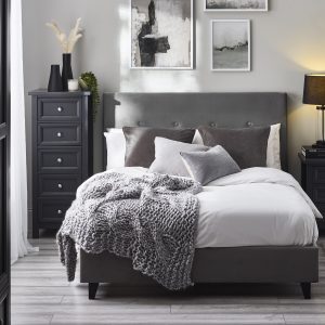 Shoreditch High Headboard 150cm King Bed