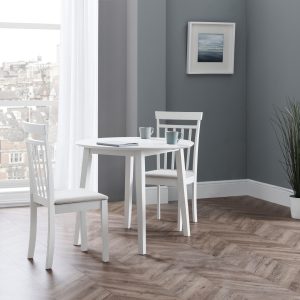 Coast White Dropleaf Table