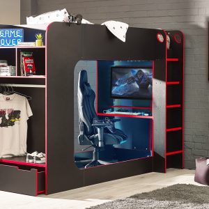 Impact Gaming Bunk Black/Red
