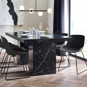 Rome Dining Table - Black