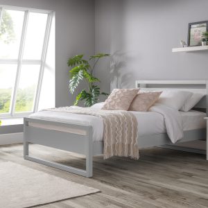 Venice 135cm Double Bed - Dove Grey