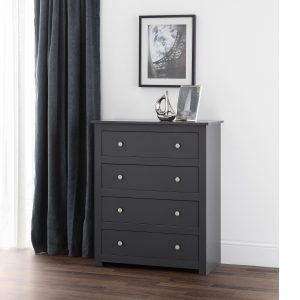 Radley 4 Drawer Chest - Anthracite